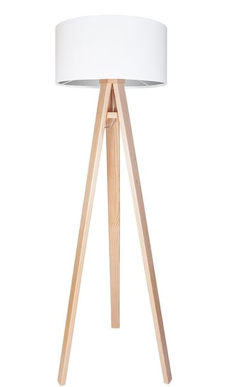 Lampa podłogowa MACODESIGN Lilia 010p-061, srebrna, 60 W MacoDesign