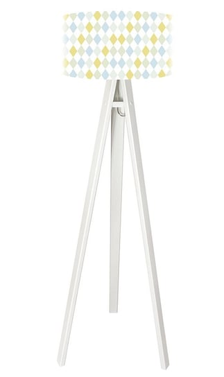 Lampa podłogowa MACODESIGN Pastelowe romby tripod-foto-259p-w, 60 W MacoDesign