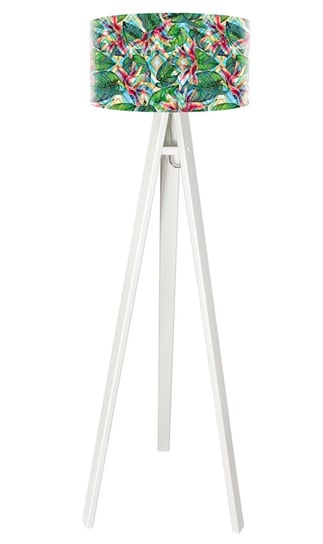 Lampa podłogowa MACODESIGN Tropikalna moranda tripod-foto-421p-w, 60 W MacoDesign