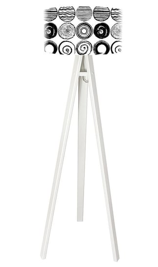 Lampa podłogowa MACODESIGN Zakręcone koła tripod-foto-344p-w, 60 W MacoDesign