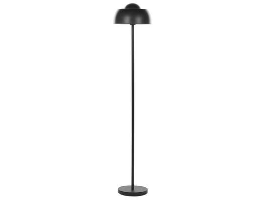 Lampa podłogowa metalowa czarna SENETTE Beliani