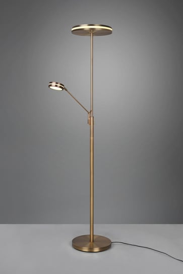 Lampa podłogowa stojąca FRANKLIN złoty Trio 426510204 Trio