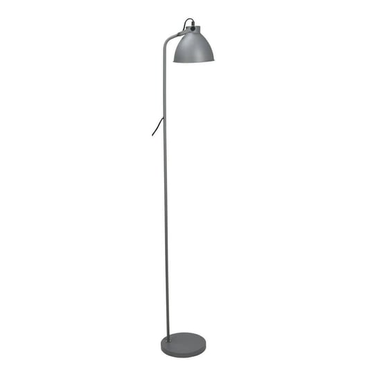 Lampa Podłogowa Szary Klosz Stojąca Loft 155Cm E27 H&S Decoration