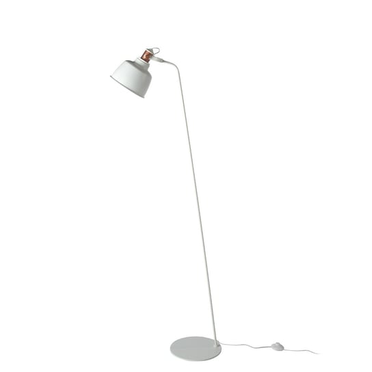 Lampa podłogowa z białą stalą i detalami z brązu  8031 ANGEL CERDA Angel Cerda