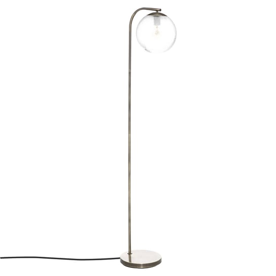 Lampa Podłogowa Z Okrągłym Kloszem Night Gold, 153 Cm Atmosphera