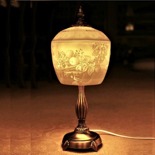 Lampa Porcelanowa 55 cm Owoce VILLA ITALIA VILLA ITALIA