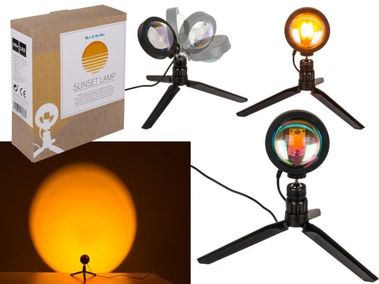 Lampa projekcyjna Zachód Słońca LED Kemis - House of Gadgets