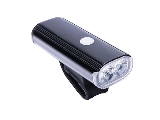 Lampa przednia al.2-LED XPG 5W  USB. czarna JY-7067 blister  ROMET Romet