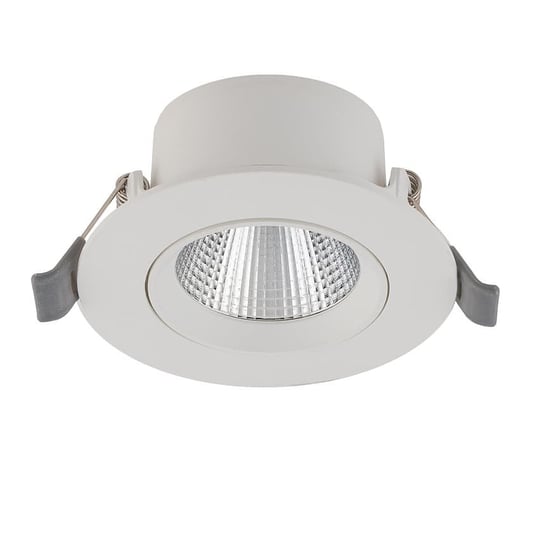 Lampa Punktowa Sufitowa Egina 10546 Nowodvorski Led 5W 3000K Srebrna Biała Nowodvorski