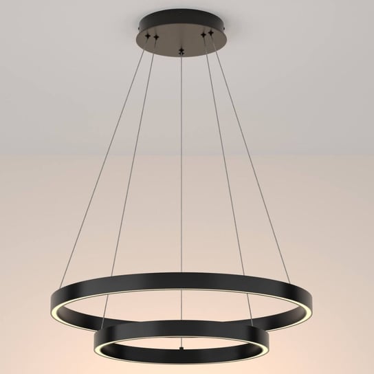 Lampa Regulowana Wisząca Rim Mod058Pl-L55B3K Led 61W Czarna Maytoni