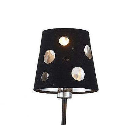 LAMPA ścienna BATLEY 50401108 Candellux abażurowa OPRAWA kinkiet czarny Candellux