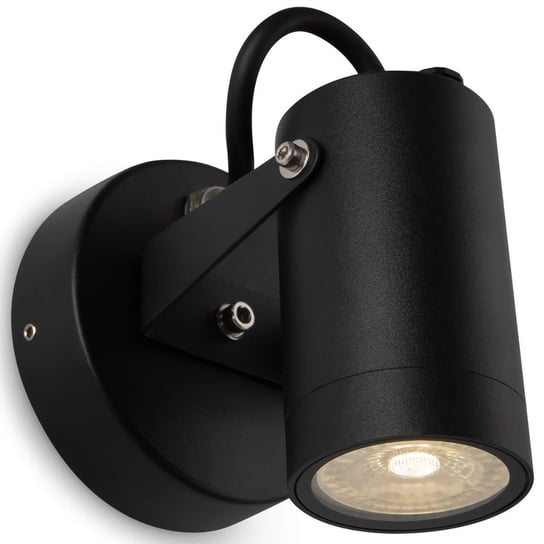 Lampa ścienna elewacyjna Scope O025WL-01B regulowana tuba czarna Maytoni