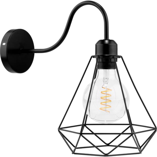 Lampa Ścienna Filis Kinkiet Druciany Brylant Diament Loft Do Led 1X E27 Lumiled Lumiled