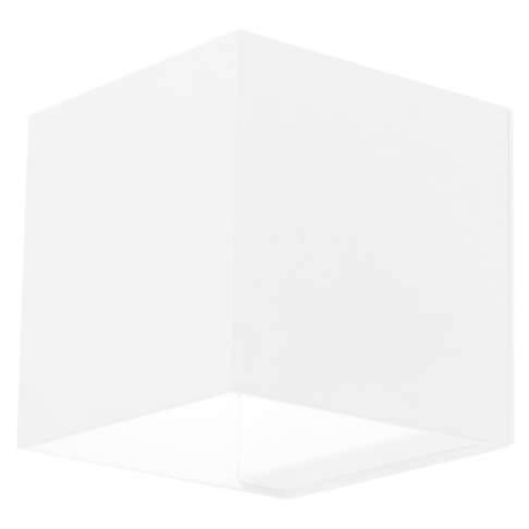 LAMPA ścienna KANI 7438 Shilo metalowa OPRAWA kostka cube przyścienna biała Shilo