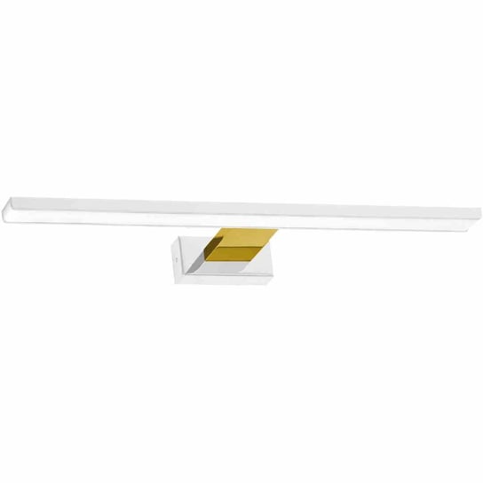 Lampa ścienna kinkiet LED Milagro WHITE ML7884 biel / złoto Milagro