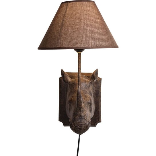 Lampa ścienna kinkiet Rhino nosorożec styl kolonialny KARE DESIGN Kare Design