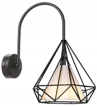 Lampa Ścienna Kinkiet W Stylu Loft E27 Bello Metal Toolight