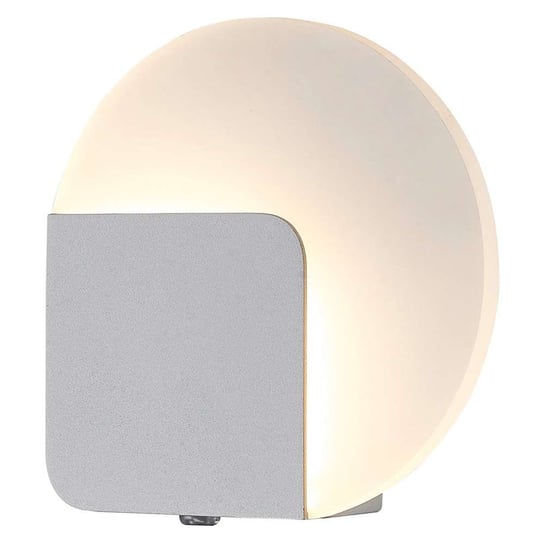 LAMPA ścienna LORELEI MB1280C Italux okrągła OPRAWA metalowa LED 3,6W 3000K biała ITALUX