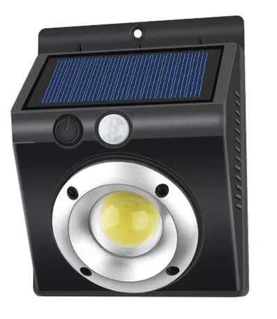 Lampa ścienna solarna COB 16 LED z czujnikiem ruchu i zmierzchu Inna marka