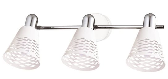 Lampa Ścienna Sufitowa Kinkiet Chrob/Biały 3X40W E14 Discovery 93-62178 Candellux Lighting