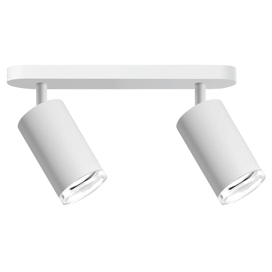 Lampa ścienna | sufitowa reflektor x2 biała GU10 ruchoma TURYN 324795 Polux POLUX