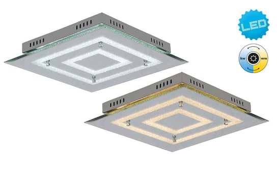 Lampa ścienno / sufitowa LED ze zmienną barwą światła Davos Nave Polska 1267726 Nave