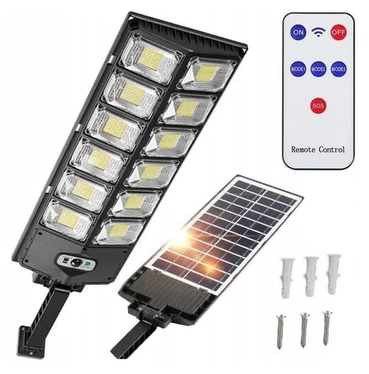 LAMPA SOLARNA CZUJNIK RUCHU ZMIERZCHU 504 LED 1200W Quick Brake