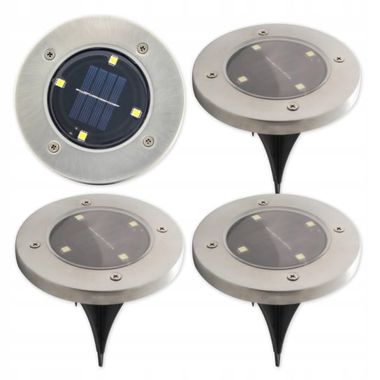 Lampa solarna LED REFLEKTOR ogrodowy Wbijany IP54 MasterLED
