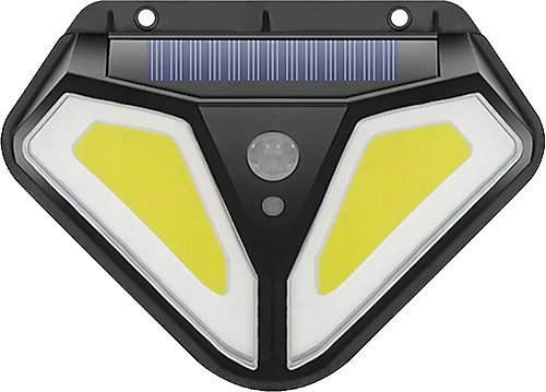 LAMPA SOLARNA Na Ścianę Halogen LED COB Z CZUJNIKIEM Ruchu Zmierzchu 1493 Inna marka