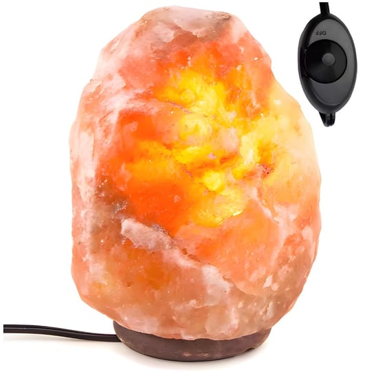 Lampa solna jonizaotr naturalny kryształ 2-3 kg Himalchuli Zolta