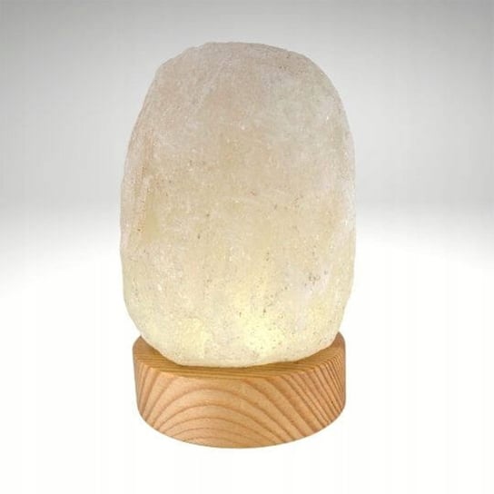 Lampa SOLNA LED na podstawie z Drewna Sól Himalajska 0,9kg NNLED