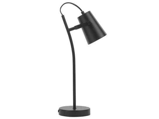 Lampa stojąca BELIANI Flint, E14, czarna, 39 cm Beliani