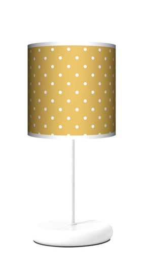 Lampa stojąca EKO Kropeczki żółte Fotolampy Fotolampy