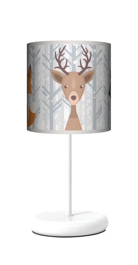 Lampa stojąca EKO Zimowe zwierzęta dla dzieci Fotolampy Fotolampy