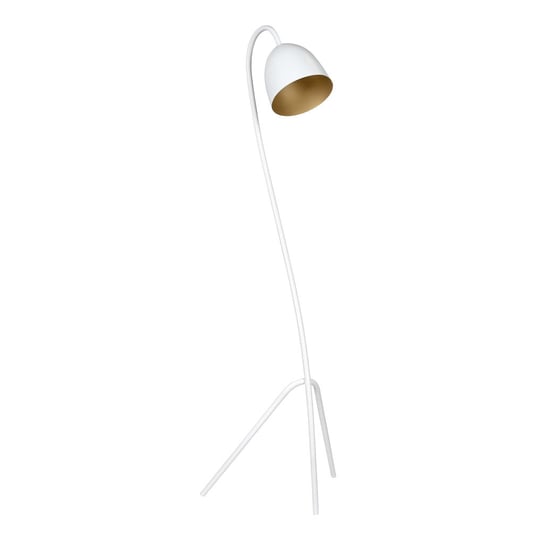 Lampa Stojąca Emibig 1Xe27 60W Haris White / Gold 864/3 EMIBIG