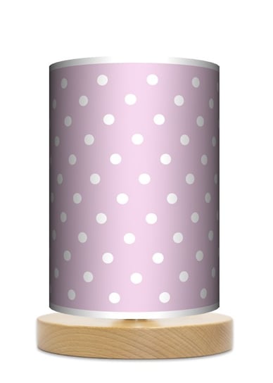 Lampa stojąca mała Kropki Sweet Pink Fotolampy dla dzieci Fotolampy