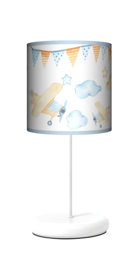 Lampa stojąca nocna EKO Samoloty w chmurach - dla dzieci Fotolampy Fotolampy