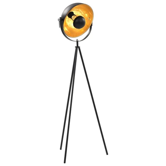 Lampa stojąca VIDAXL, E27, czarno-złota, 31 cm vidaXL