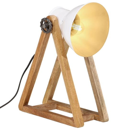 Lampa stołowa, 25 W, biała, 30x17x40 cm, E27 VMP