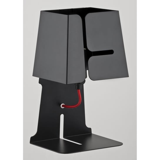 Lampa stołowa ALFA Faust 9401, E14, czarna Alfa