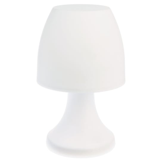Lampa stołowa ATMOSPHERA, biała, 12,5x20 cm Atmosphera