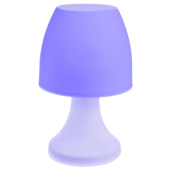 Lampa stołowa ATMOSPHERA, fioletowa, 12,5x20 cm Atmosphera