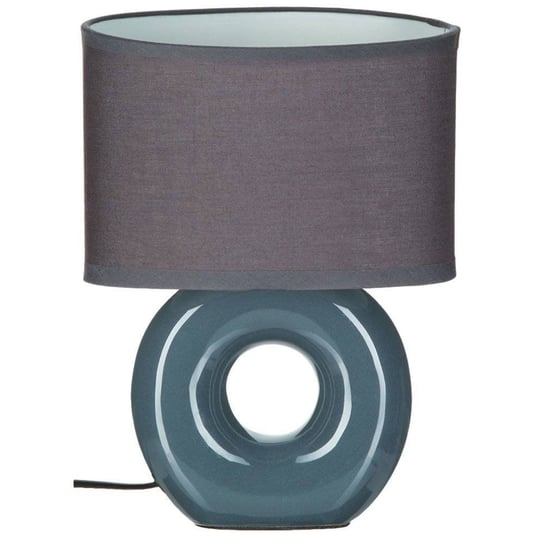 Lampa stołowa BARU, wys. 26 cm, szaro-niebieska Atmosphera