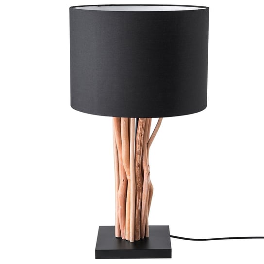 Lampa stołowa BELIANI Aparima, E27, czarna, 63 cm Beliani