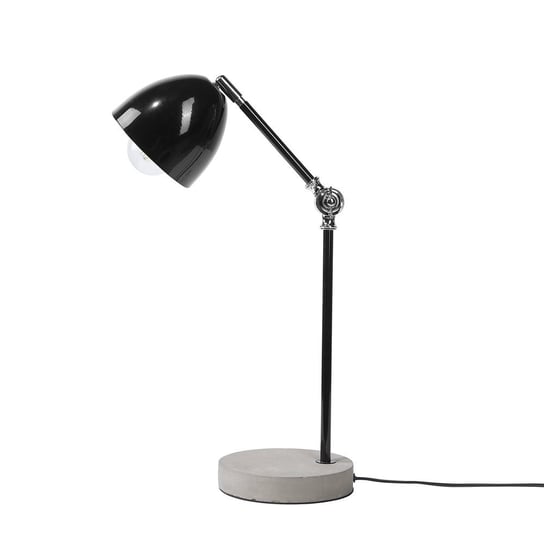 Lampa stołowa BELIANI Chanza, E27, czarna, 42 cm Beliani