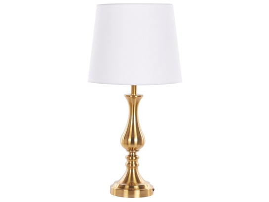 Lampa stołowa BELIANI Hodmo, E27, biała, 63 cm Beliani