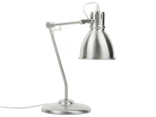 Lampa stołowa BELIANI Monsan, E14, srebrna, 44 cm Beliani
