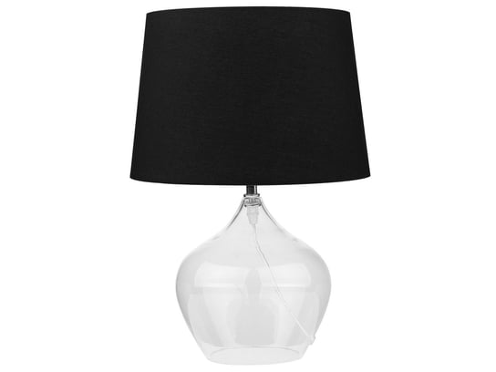 Lampa stołowa BELIANI Osum, 40 W, E27, czarna, 45x30 cm Beliani
