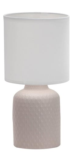 Lampa stołowa beżowa ceramika nocna Iner Candellux 41-79879 Candellux Lighting