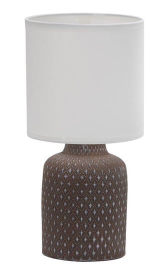 Lampa stołowa brązowa ceramika nocna Iner Candellux 41-79862 Candellux Lighting
